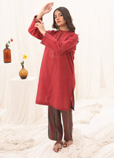 Zlooms 2 Pc Embroidered Set - ZL25-C14-01